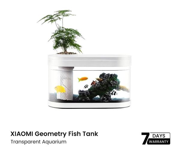 Specifications of Xiaomi Geometry Ecosystem Garden Fish Tank Transparent Aquarium - Image 3