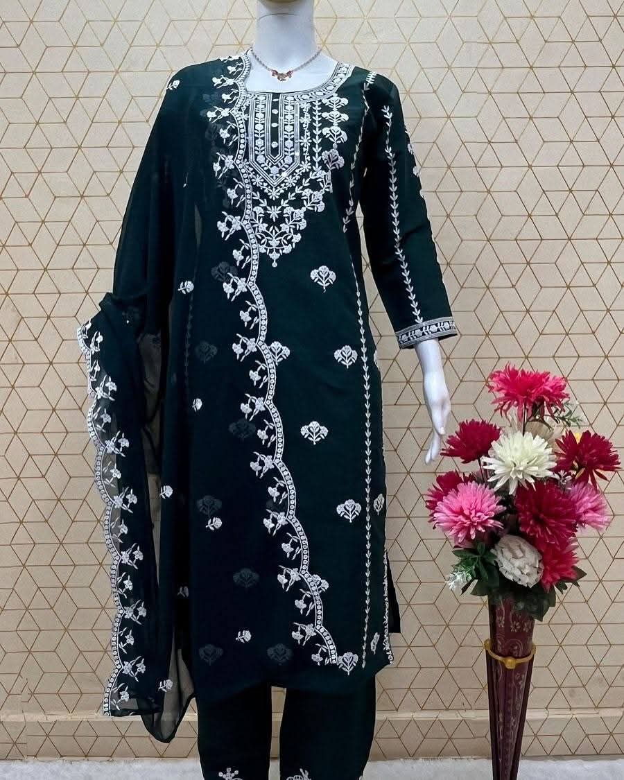 Embroidered three piece set Bangladesh - Image 4